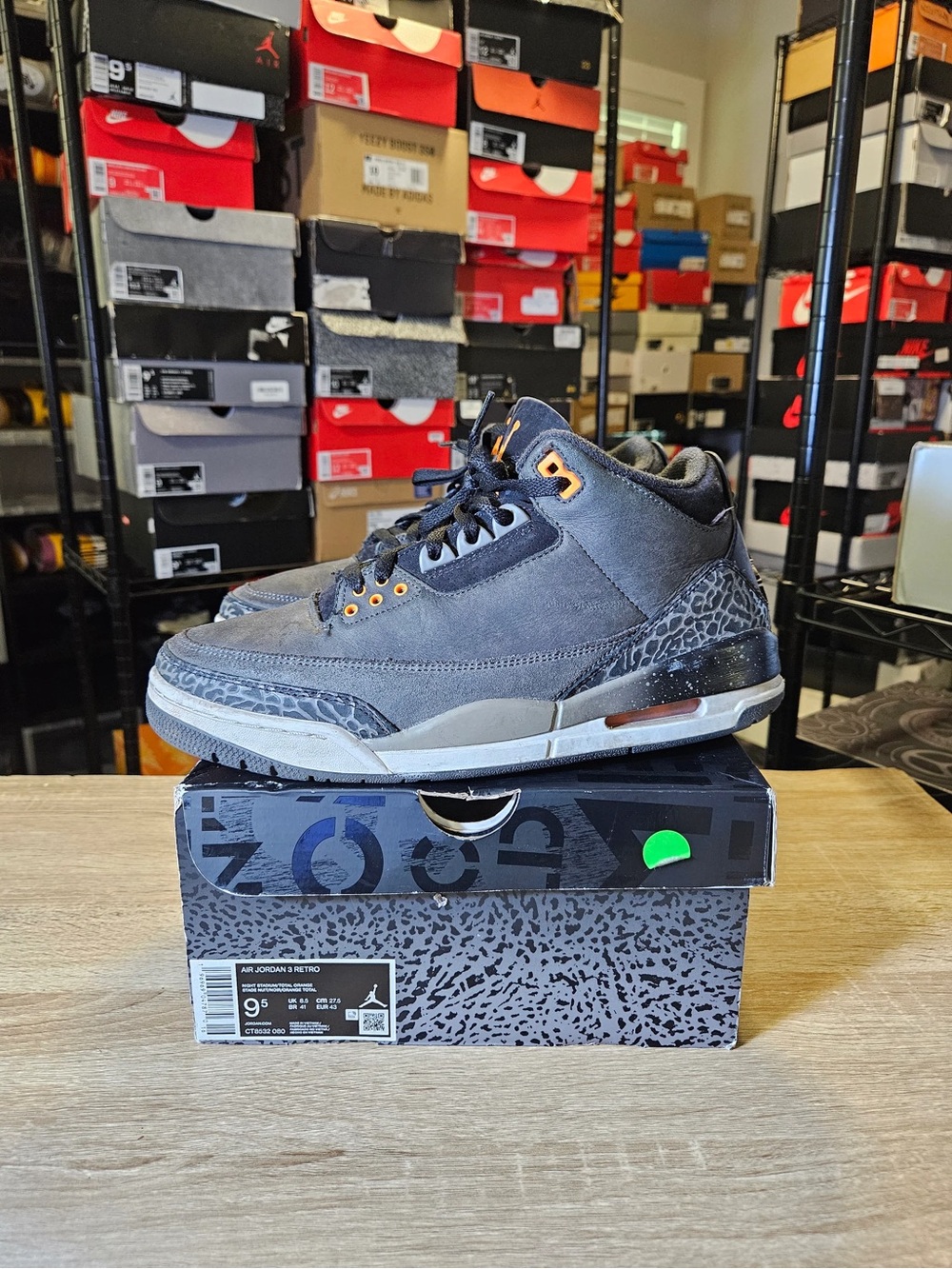 Air Jordan 3 Retro 2023 Mid Fear